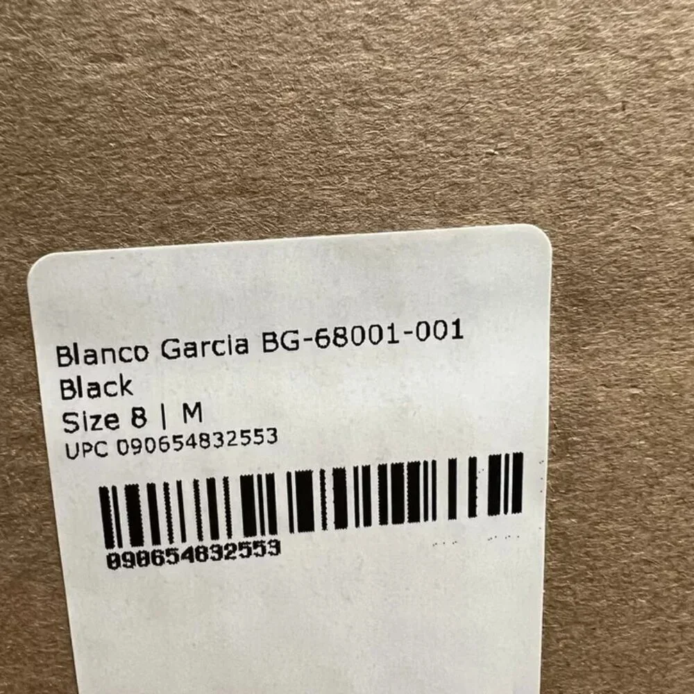 Blanco Garcia Mens Baker Cap Toe Oxford Size 8 M